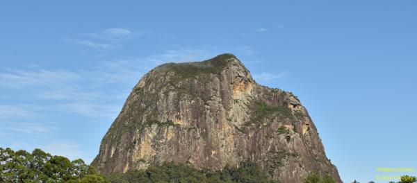 Mount Tibrogargan: Mt Tibrogargan is the largest volcanic plug in the Glasshouse Mountains region. It’s striking in the early morning & has a certain rugged beauty to it.