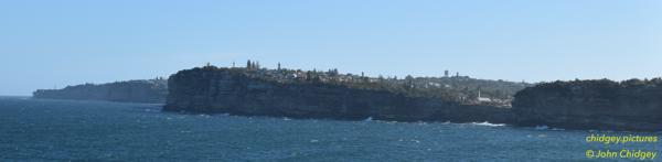 North Sydney Headland: The cliffs off North Sydney. Taken in late 2018.